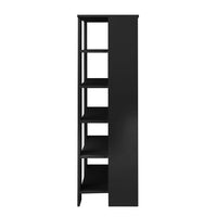 Shoe Rack Cabinet 30 Pairs 6-Tier Shelf Black Furniture Kings Warehouse 