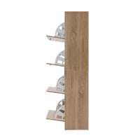 Shoe Rack Cabinet 60 Pairs 4 Doors - Wood Furniture Kings Warehouse 