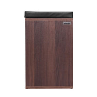 Shoe Rack Cabinet Bench 10 Cubes - Walnut Furniture Kings Warehouse 