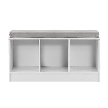 Shoe Rack Cabinet Bench White Zia Furniture Kings Warehouse 