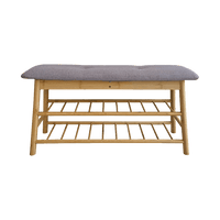 Shoe Stool Storage Rack Cabinet Multifunctional Space Saving Furniture Kings Warehouse 