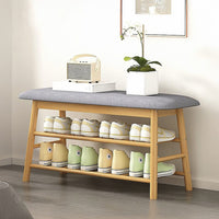 Shoe Stool Storage Rack Cabinet Multifunctional Space Saving Furniture Kings Warehouse 