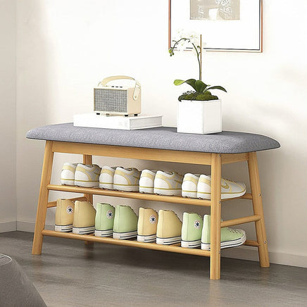 Shoe Stool Storage Rack Cabinet Multifunctional Space Saving Furniture Kings Warehouse 