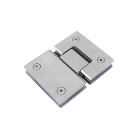 Shower Glass Door Gate Hinge 304 Stainless Steel 180 Degrees Polished Chrome Finish Kings Warehouse