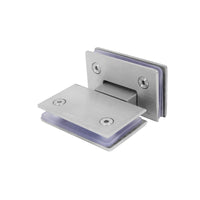 Shower Glass Door Gate Hinge 304 Stainless Steel 180 Degrees Polished Chrome Finish Kings Warehouse 