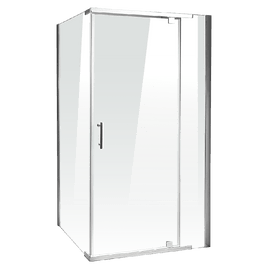 Shower Screen 1200x700x1900mm Framed Safety Glass Pivot Door By Della Francesca Furniture Kings Warehouse