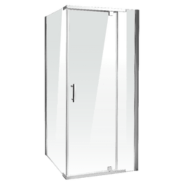 Shower Screen 900x900x1900mm Framed Safety Glass Pivot Door By Della Francesca Furniture Kings Warehouse 