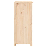 Sideboard 70x35x80 cm Solid Wood Pine Kings Warehouse 