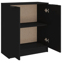 Sideboard Black 60x30x70 cm Engineered Wood Kings Warehouse 