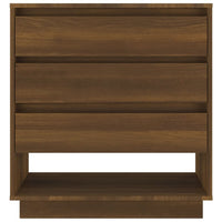 Sideboard Brown Oak 70x41x75 cm Engineered Wood Kings Warehouse 
