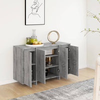 Sideboard Grey Sonoma 120x41x75 cm Engineered Wood living room Kings Warehouse 