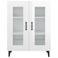 Sideboard High Gloss White 69.5x34x90 cm Engineered Wood living room Kings Warehouse 