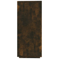 Sideboard Smoked Oak 120x30x75 cm Engineered Wood living room Kings Warehouse 