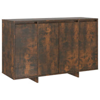 Sideboard Smoked Oak 120x41x75 cm Engineered Wood living room Kings Warehouse 