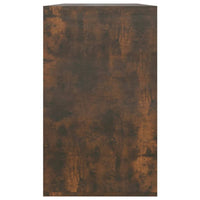 Sideboard Smoked Oak 120x41x75 cm Engineered Wood living room Kings Warehouse 