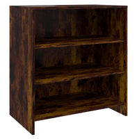 Sideboard Smoked Oak 70x40.5x75 cm Engineered Wood Kings Warehouse 