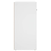 Sideboard White 80x33x70 cm Engineered Wood Kings Warehouse 