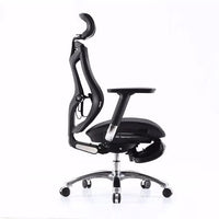 Sihoo Ergonomic Office Chair V1 4D Adjustable High-Back Breathable With Footrest And Lumbar Support Black Furniture Kings Warehouse 