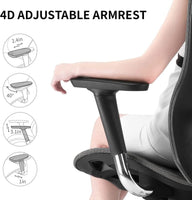 Sihoo Ergonomic Office Chair V1 4D Adjustable High-Back Breathable With Footrest And Lumbar Support Black Furniture Kings Warehouse 