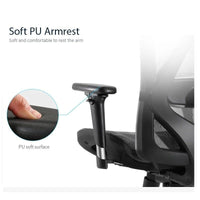 Sihoo M57 Ergonomic Office Chair, Computer Chair Desk Chair High Back Chair Breathable,3D Armrest and Lumbar Support Black with Footrest Furniture Kings Warehouse 