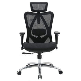 Sihoo M57 Ergonomic Office Chair, Computer Chair Desk Chair High Back Chair Breathable,3D Armrest and Lumbar Support Black without Foodrest Furniture Kings Warehouse 