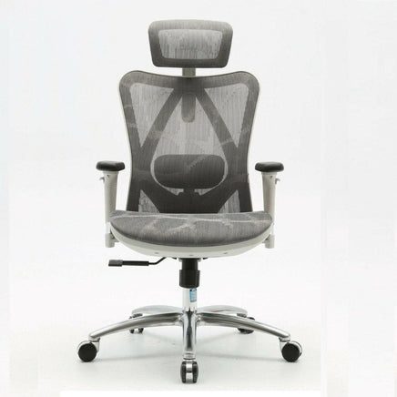 Sihoo M57 Ergonomic Office Chair, Computer Chair Desk Chair High Back Chair Breathable,3D Armrest and Lumbar Support Grey without Footrest Furniture Kings Warehouse 
