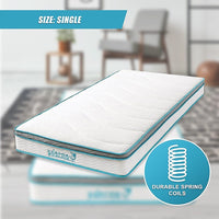 Single 20cm Hybrid Mattress – Memory Foam and Innerspring Support Furniture Kings Warehouse 