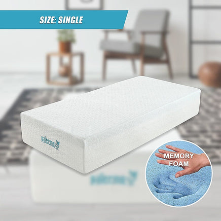 Single 30cm Green Tea Memory Foam Mattress – Cooling Comfort with CertiPUR-US Certified Foam Furniture Kings Warehouse 