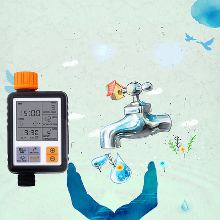 Single Water Timer Irrigation Unit garden supplies Kings Warehouse 