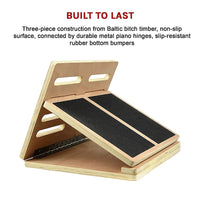 Slant Board Calf Stretcher as used in the Egoscue Method Sports & Fitness Kings Warehouse 