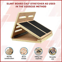 Slant Board Calf Stretcher as used in the Egoscue Method Sports & Fitness Kings Warehouse 