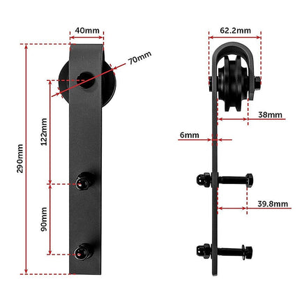 Sliding Barn Door Hardware Home & Garden Kings Warehouse 