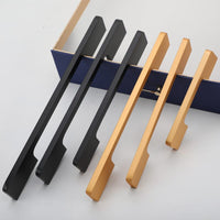 Slim Design Kitchen Cabinet Handles Drawer Bar Handle Pull Black 320MM Kings Warehouse 