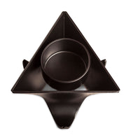 Small Decorative Black Metal Tea Light Candle Holders in Set of 3 Home & Garden Kings Warehouse 