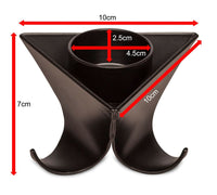 Small Decorative Black Metal Tea Light Candle Holders in Set of 3 Home & Garden Kings Warehouse 
