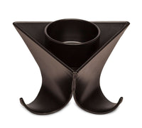 Small Decorative Black Metal Tea Light Candle Holders in Set of 3 Home & Garden Kings Warehouse 