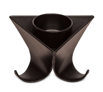 Small Decorative Black Metal Tea Light Candle Holders in Set of 3 Home & Garden Kings Warehouse 