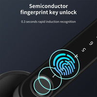 Smart Fingerprint Door Lock Electronic Handle Digital Password Bluetooth Key APP Kings Warehouse 