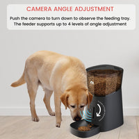 Smart Pet Feeder with Camera - Black - FI-FD-110-CX cat supplies Kings Warehouse 