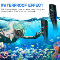 Snorkel Mask Safe Double Breathing System Full Face Snorkeling Anti Leak/Fog AU Large Outdoor Kings Warehouse 