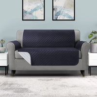 Sofa Cover Couch Covers 3 Seater 100% Water Resistant Dark Grey Furniture Kings Warehouse 