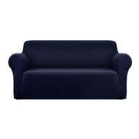 Sofa Cover Couch Covers 3 Seater Stretch Navy