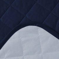 Sofa Cover Quilted Couch Covers 100% Water Resistant 4 Seater Navy Furniture Frenzy Kings Warehouse 