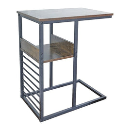 Sofa Side End Table Wooden Shelf Couch Living Nightstand Furniture Kings Warehouse 