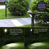 Solar Garden Lights with Spike - Motion Sensor - Two in One package Kings Warehouse 