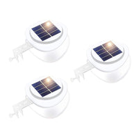 Solar Multipurpose Light (3-Piece, White) w/ Screw & Mount, Energy-Saving Home & Garden Kings Warehouse 