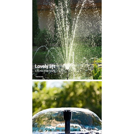 Solar Pond Pump Submersible Water Fountain Kit 6.6FT Home & Garden Kings Warehouse 