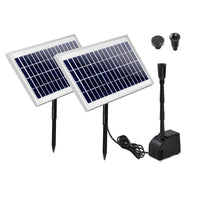 Solar Pond Pump Submersible Water Fountain Kit with 2 Panels 7.2FT Home & Garden Kings Warehouse 