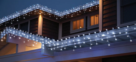 Solar white curtain lights Home & Garden Kings Warehouse 
