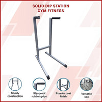 Solid Dip Station Power Tower for Home Gym Strength Training Upper Body Workouts Sports & Fitness Kings Warehouse 